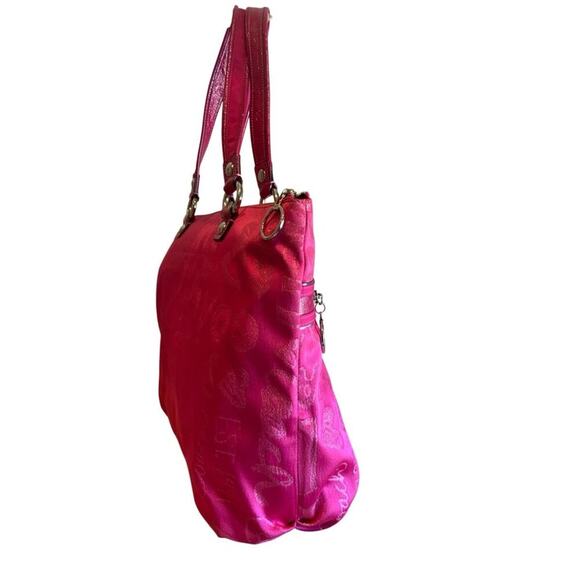 Coach Pink Signature Poppy Admirer Tote - Picture 10 of 10